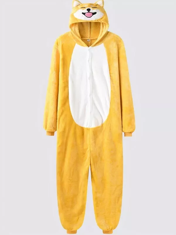 Combinaison Pyjama Pour Homme "Shiba Inu"