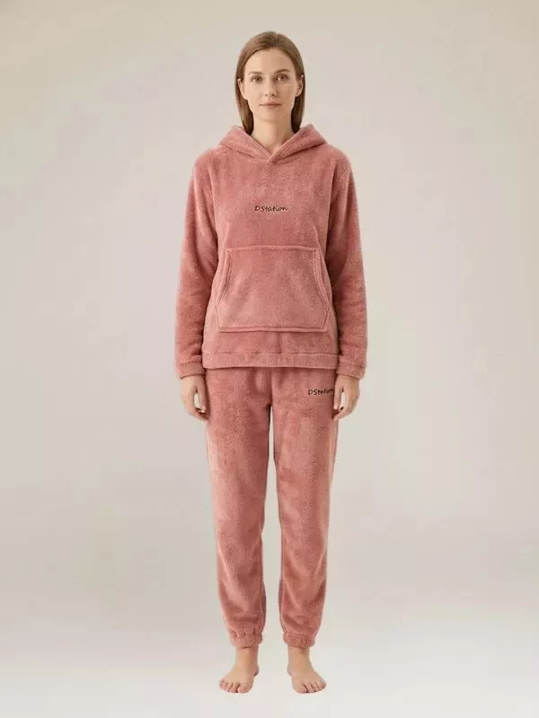 Pyjama Polaire à Capuche Pour Femme "Confort Polaire"