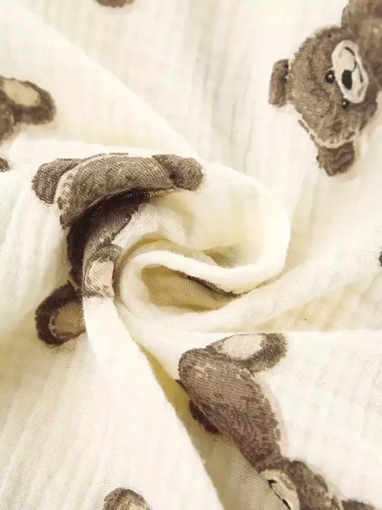 Beau Pyjama Pour Femme En Coton "Ourson"