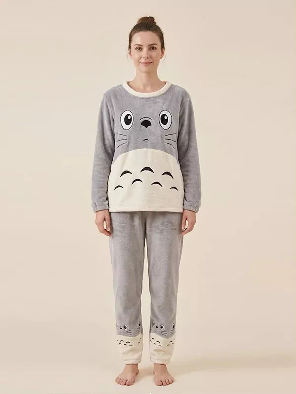 Pyjama D'hiver Chaud Pour Femme "Tendresse Polaire"