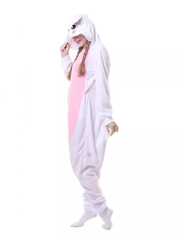 Combinaison Pyjama Pour Femme "Lapin Blanc"