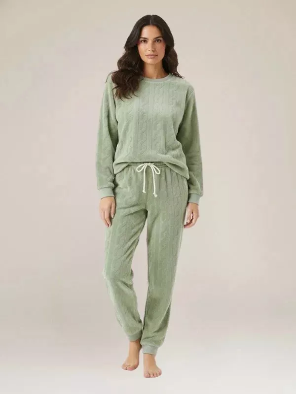 Pyjama Chaud Pour Femme En Flanelle "Cocon de Flanelle"