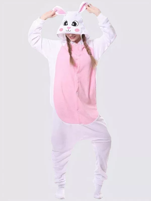 Combinaison Pyjama Pour Femme "Lapin Blanc"