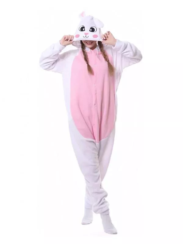 Combinaison Pyjama Pour Femme "Lapin Blanc"