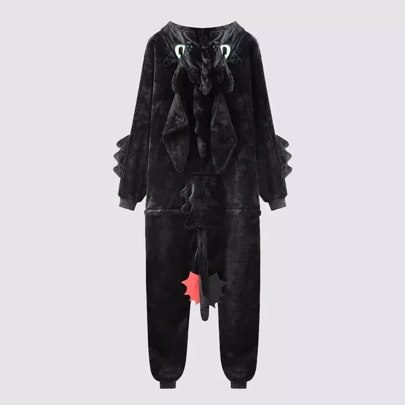 Combinaison Pyjama Femme "Dragon Noir"