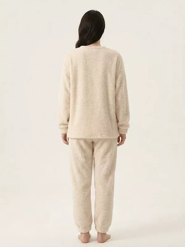 Pyjama Polaire Douillet Pour Femme "Ourson"