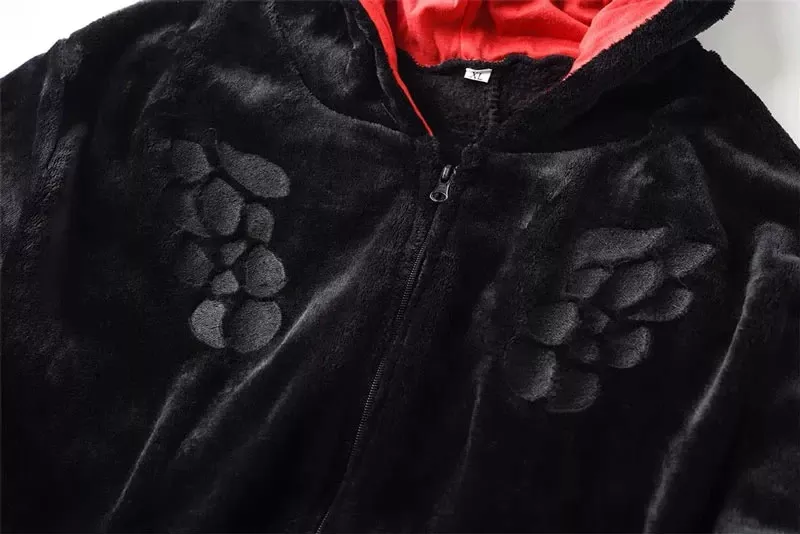 Combinaison Pyjama Femme "Dragon Noir"
