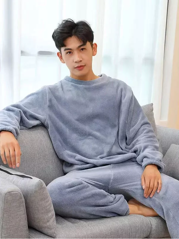 Pyjama Chaud Pour Homme "Hiver Douillet"