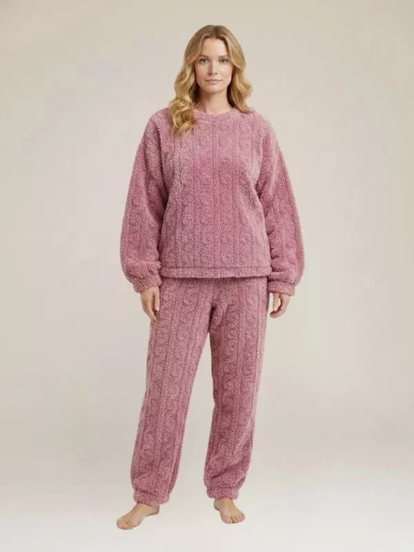 Pyjama 2 Pièces Polaire Pour Femme "Nuage Polaire"