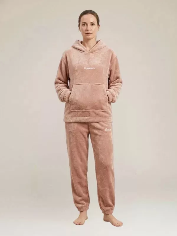 Pyjama Polaire à Capuche Pour Femme "Confort Polaire"