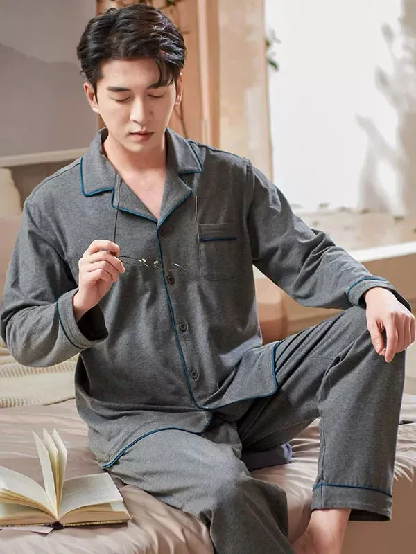 Pyjama En Coton Pour Homme "Nuit d'Aventure"