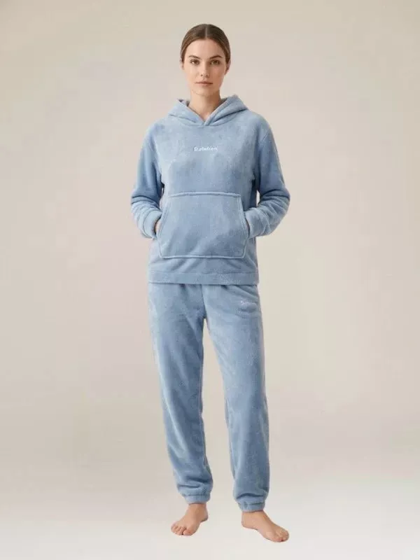 Pyjama Polaire à Capuche Pour Femme "Confort Polaire"