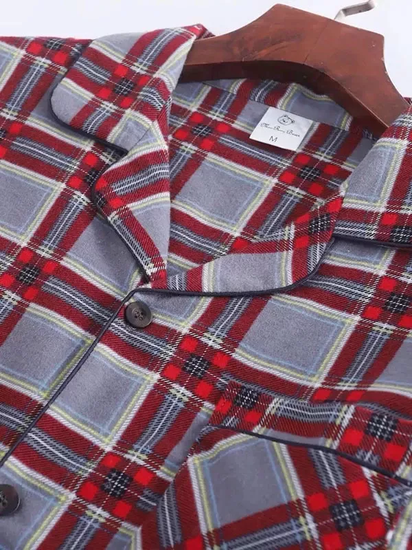 Pyjama 100% Coton Pour Homme "Refuge de Nuit"