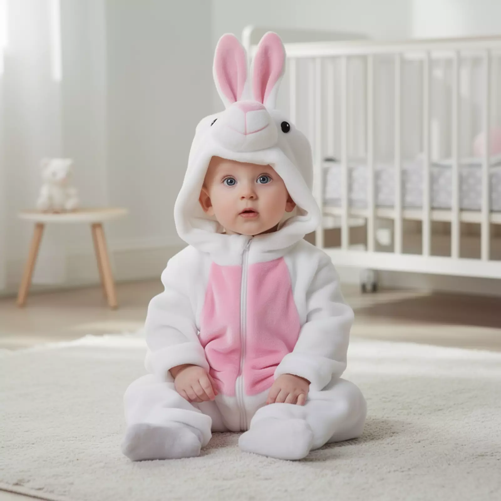 Pyjama Bébé "Lapin Rose"