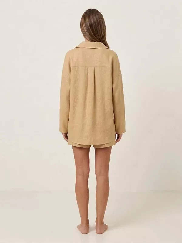 Pyjama En Coton "Caresse de Brume"