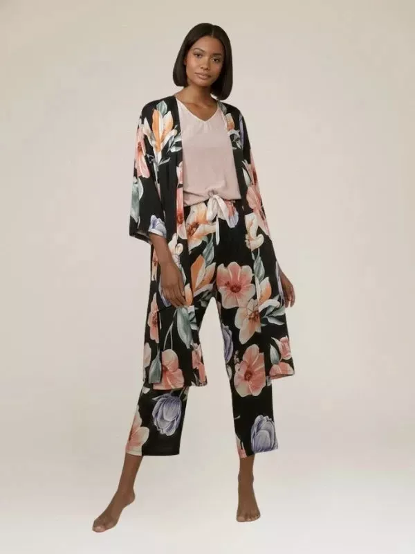 Pyjama Femme 3 pièces "Mystère de Lys"