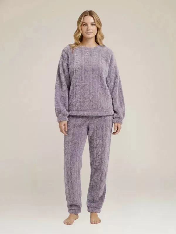 Pyjama 2 Pièces Polaire Pour Femme "Nuage Polaire"