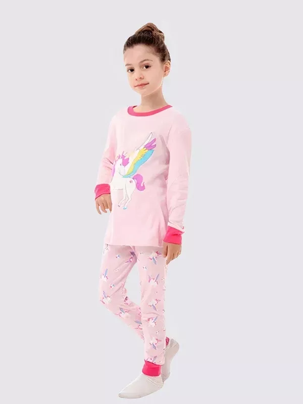 Pyjama Fille "Licorne Ailée"
