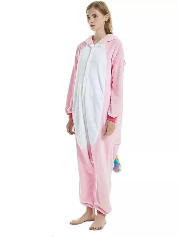 Combinaison Pyjama Pour Femme "Licorne Rose"
