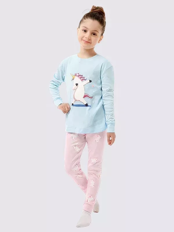 Pyjama Fille "Licorne Dab"