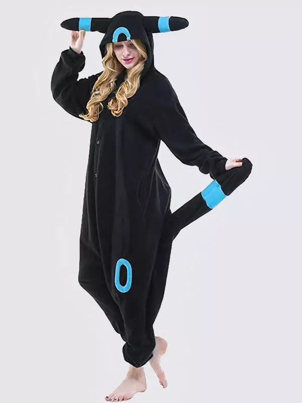 Combinaison Pyjama Pour Femme "Noctali Umbréon Bleu"