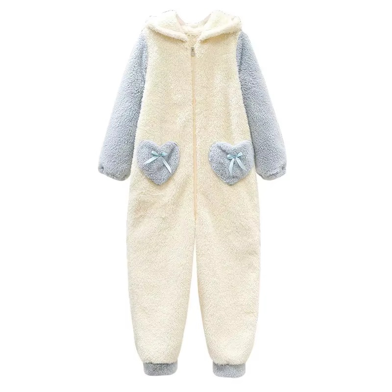 Pyjama polaire fille lapin