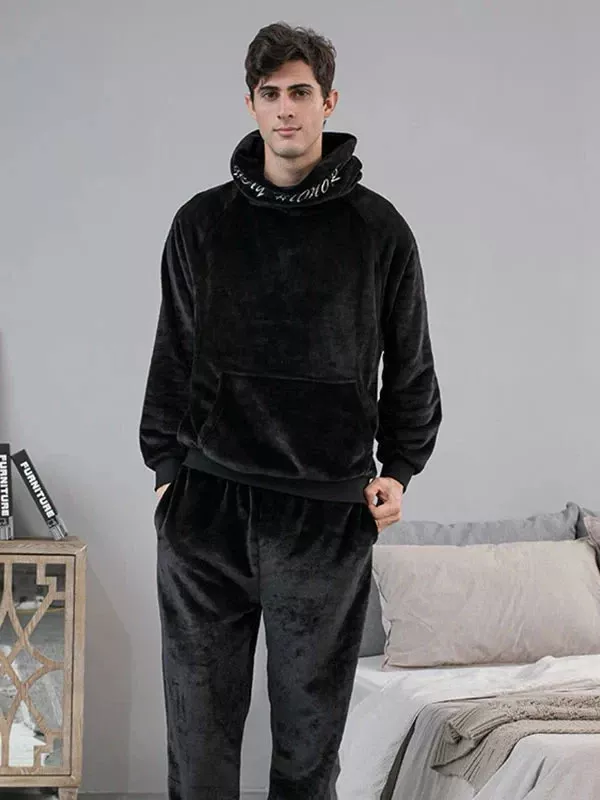 Pyjama D'hiver Chaud Pour Homme "Douce Nuit Polaire"