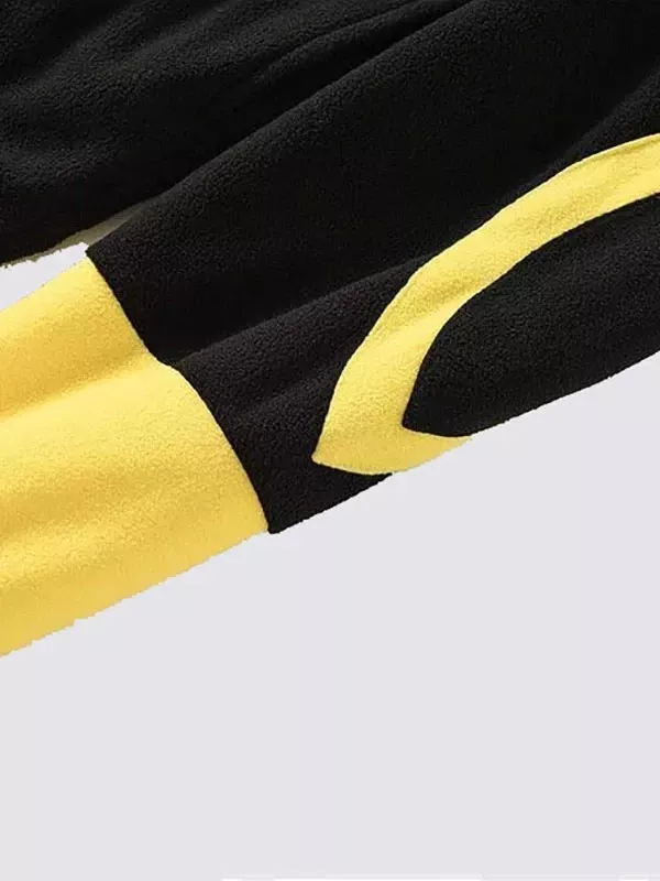 Combinaison Pyjama Pour Homme "Chat Nocturne Jaune"