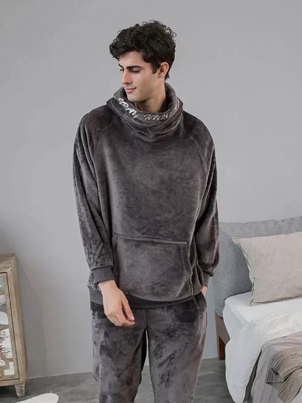 Pyjama D'hiver Chaud Pour Homme "Douce Nuit Polaire"