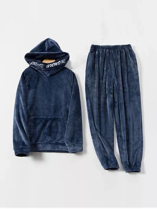 Pyjama D'hiver Chaud Pour Homme "Douce Nuit Polaire"