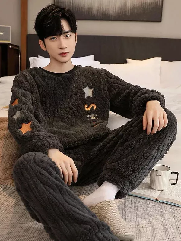 Pyjama D'hiver Pour Homme Original "Matin Polaire"