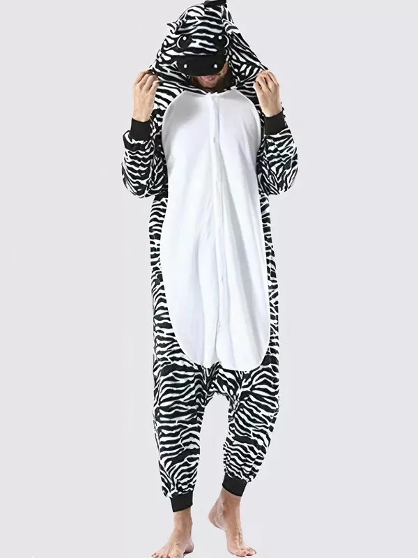Combinaison Pyjama Homme "Zèbre"
