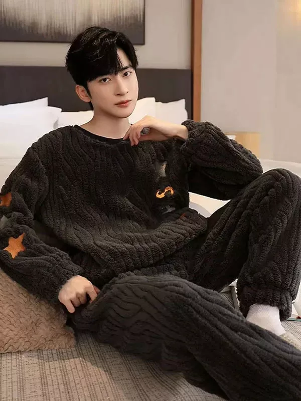 Pyjama D'hiver Pour Homme Original "Matin Polaire"