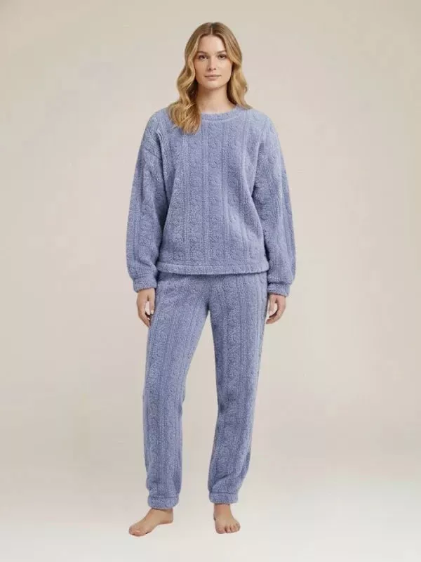 Pyjama 2 Pièces Polaire Pour Femme "Nuage Polaire"