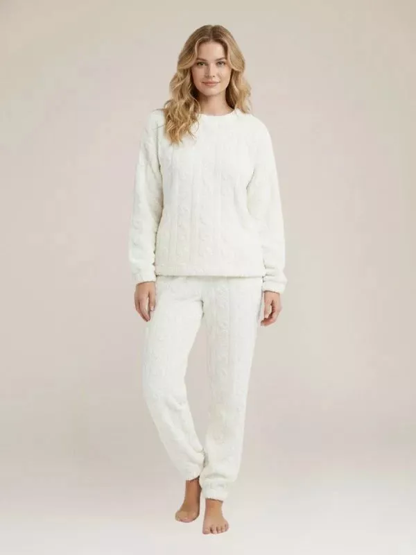 Pyjama 2 Pièces Polaire Pour Femme "Nuage Polaire"