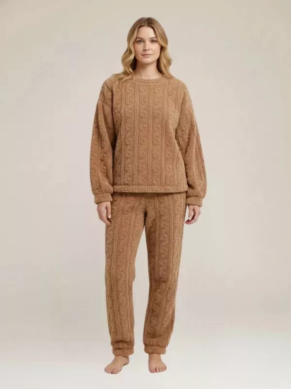 Pyjama 2 Pièces Polaire Pour Femme "Nuage Polaire"