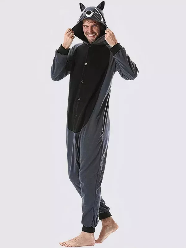 Combinaison Pyjama Pour Homme "Raton Laveur"