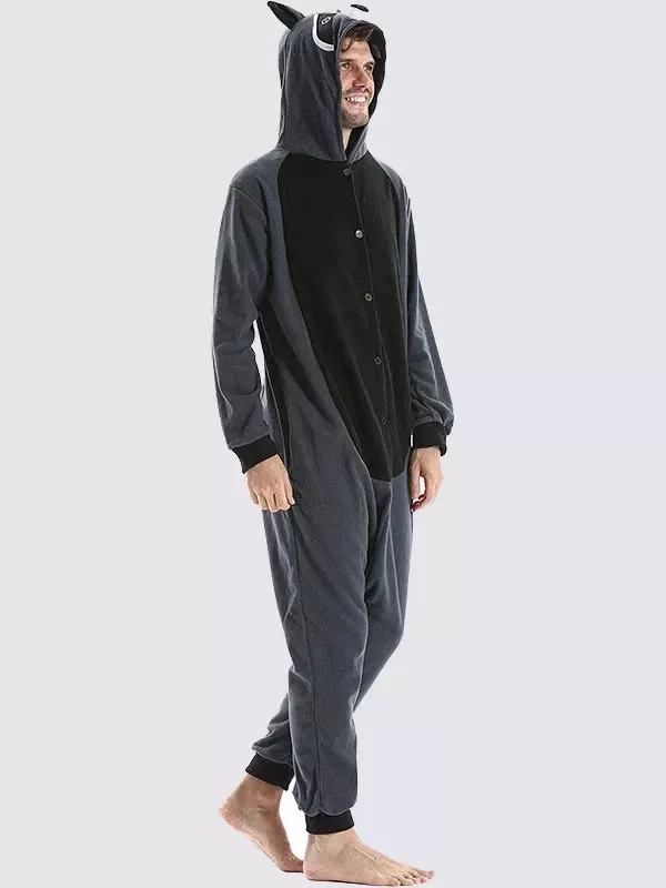 Combinaison Pyjama Pour Homme "Raton Laveur"