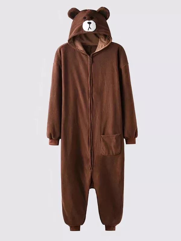 Combinaison Pyjama Pour Homme "Ours"