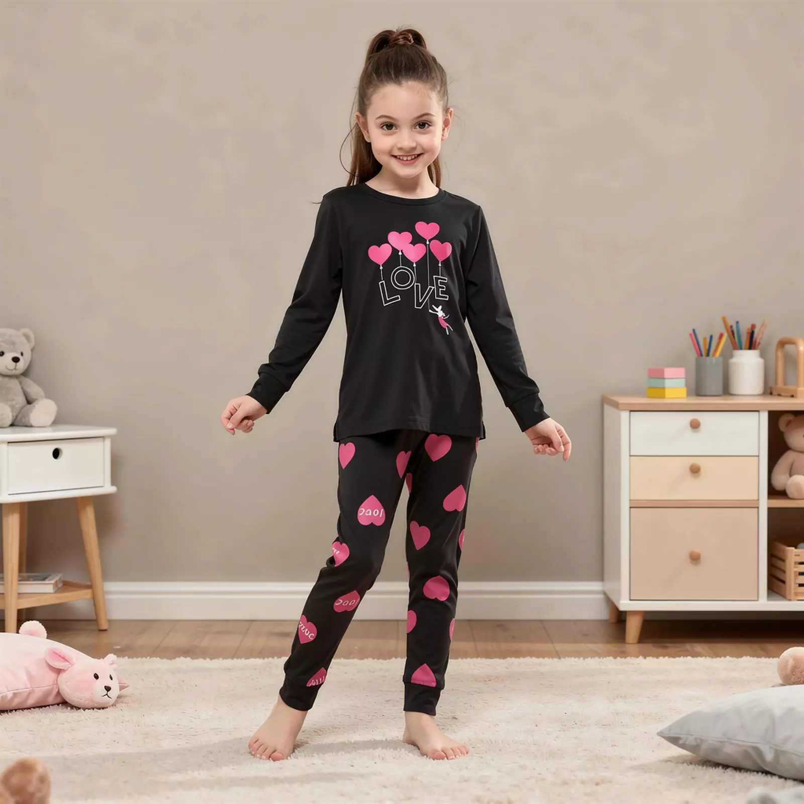 Pyjama Fille "Love"