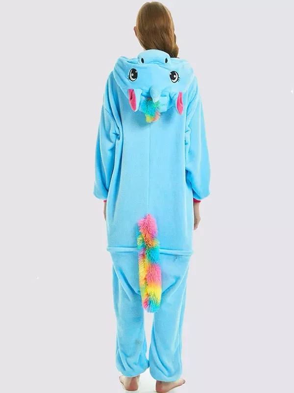 Combinaison Pyjama Pour Femme "Licorne Bleu"