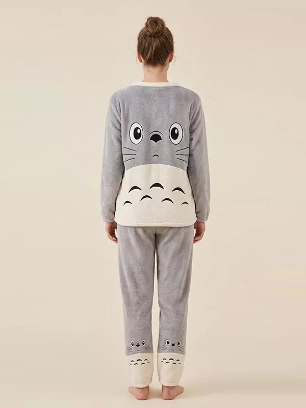 Pyjama D'hiver Chaud Pour Femme "Tendresse Polaire"