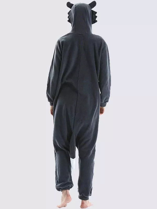 Combinaison Pyjama Pour Homme "Loup Gris"