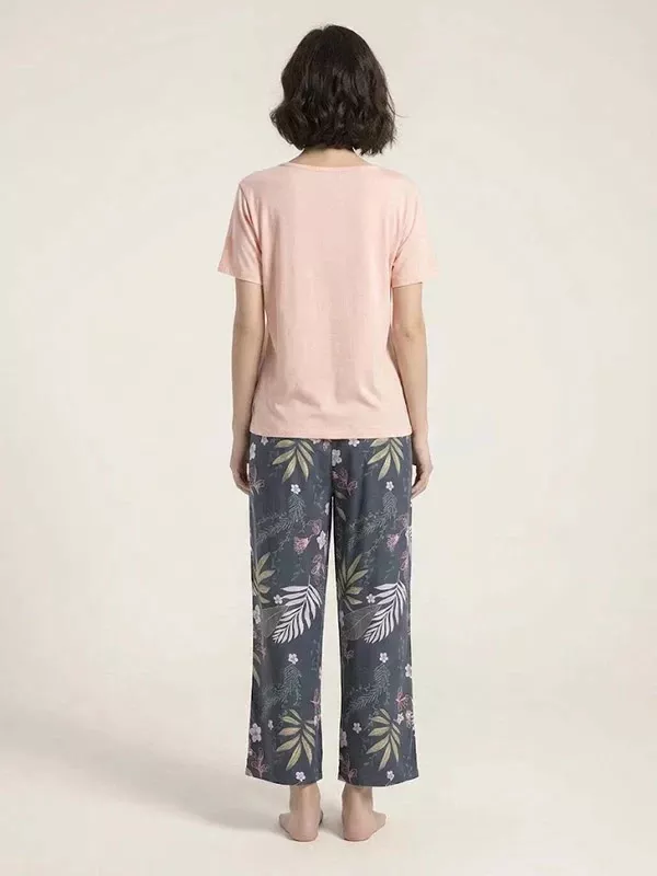 Pyjama Pour Femme 2 Pièces "Nuit Fleurie"