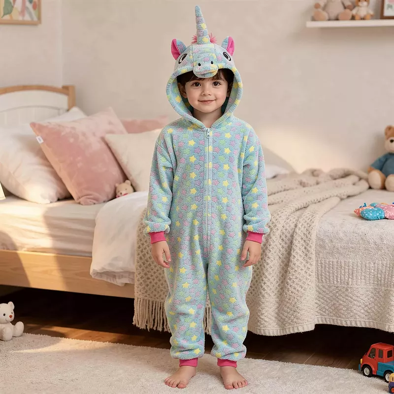 Combinaison Pyjama Pour Garçon "Licorne"